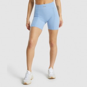 Short Gymshark Whitney Mesh Azules | 09AECTLMJ