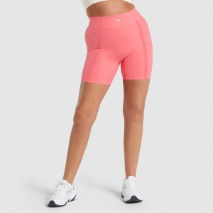 Short Gymshark Whitney Mesh Rosas | 21RPFVGDM