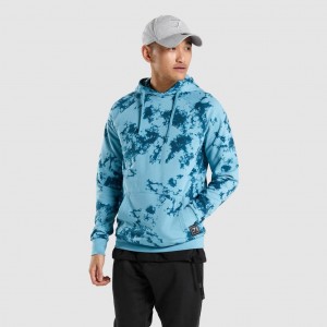 Sudadera con Capucha Gymshark Restore Teal Print | 79VXZOAQF
