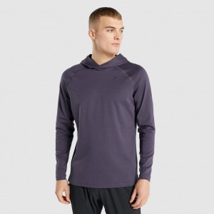Sudadera con Capucha Gymshark Studio Moradas Oscuro | 47CDVWUZT