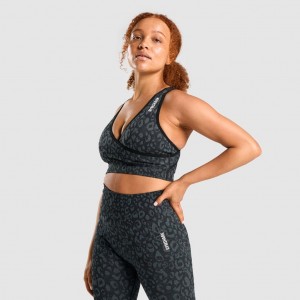Sujetador Deportivo Gymshark Adapt Animal Seamless Negras | 06QWKDPGT
