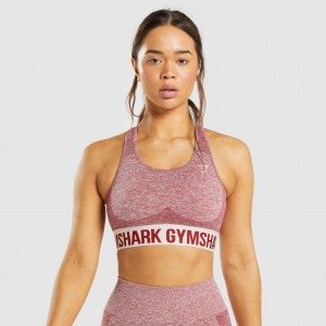 Sujetador Deportivo Gymshark Flex Burdeos | 42ADNGUEK