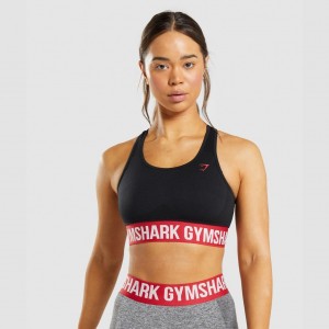 Sujetador Deportivo Gymshark Flex Negras | 61HSMXRPL