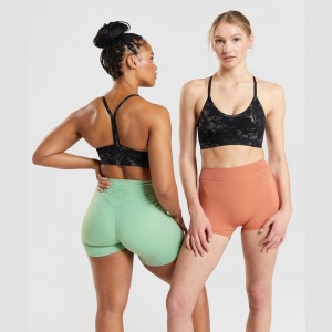 Sujetador Deportivo Gymshark KK Fit Negras Camuflaje | 03JBGZKHM