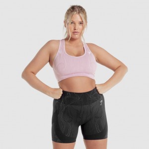 Sujetador Deportivo Gymshark Mercury Seamless Moradas Claro | 39QVXDYST