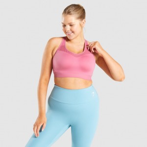 Sujetador Deportivo Gymshark Open Back Entrenamiento Rosas | 83NVYBFSQ