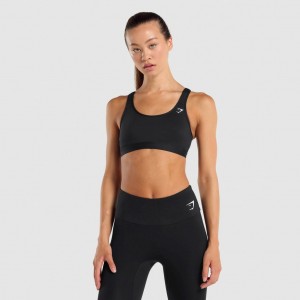 Sujetador Deportivo Gymshark Scoop Neck Entrenamiento Negras | 03LWEQKPU