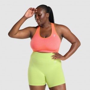 Sujetador Deportivo Gymshark Vital Seamless 2.0 Naranjas | 49TSQAGYL
