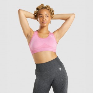 Sujetador Deportivo Gymshark Vital Seamless 2.0 Rosas | 75TSVNYDR
