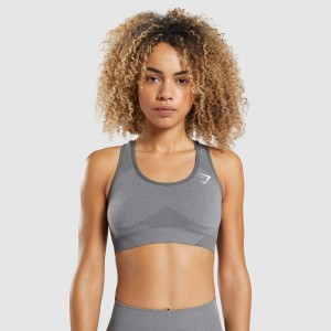 Sujetador Deportivo Gymshark Vital Seamless 2.0 Gris | 76EUZCRWL
