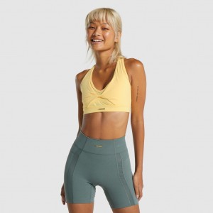 Sujetador Deportivo Gymshark Whitney Mesh Pollen | 51FZEUBCP