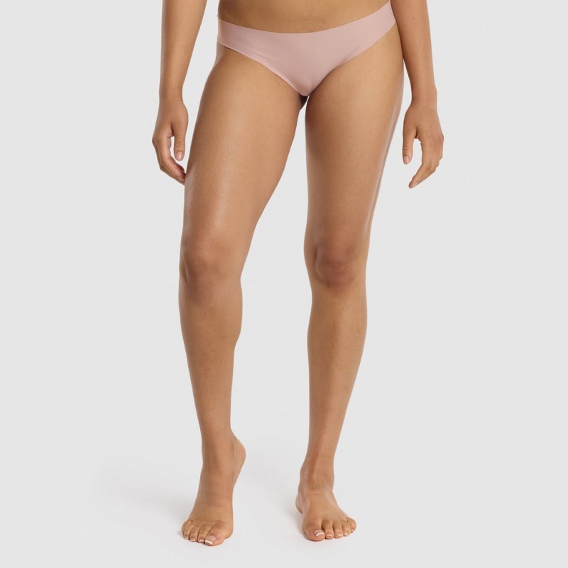 Bikini Brief Gymshark No VPL Taupe | 08WICVGXU