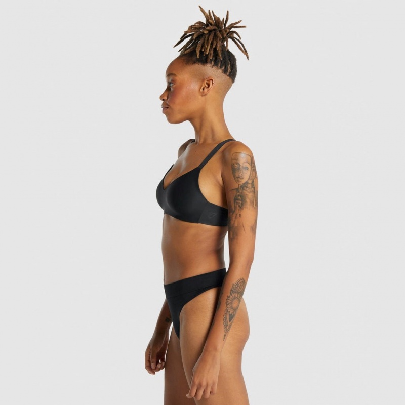 Bralette Gymshark Moulded Cup Bra Negras | 27UPOBSTF