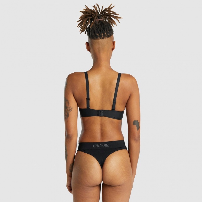 Bralette Gymshark Moulded Cup Bra Negras | 27UPOBSTF