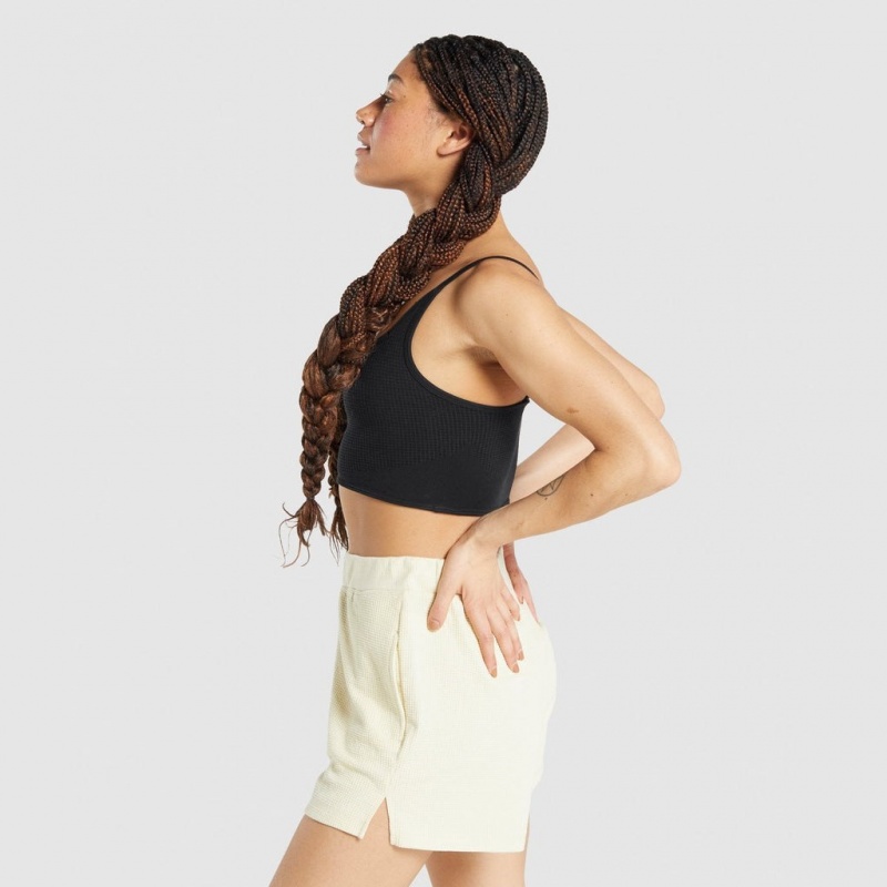 Bralette Gymshark Pause Negras | 34GMIVWQX
