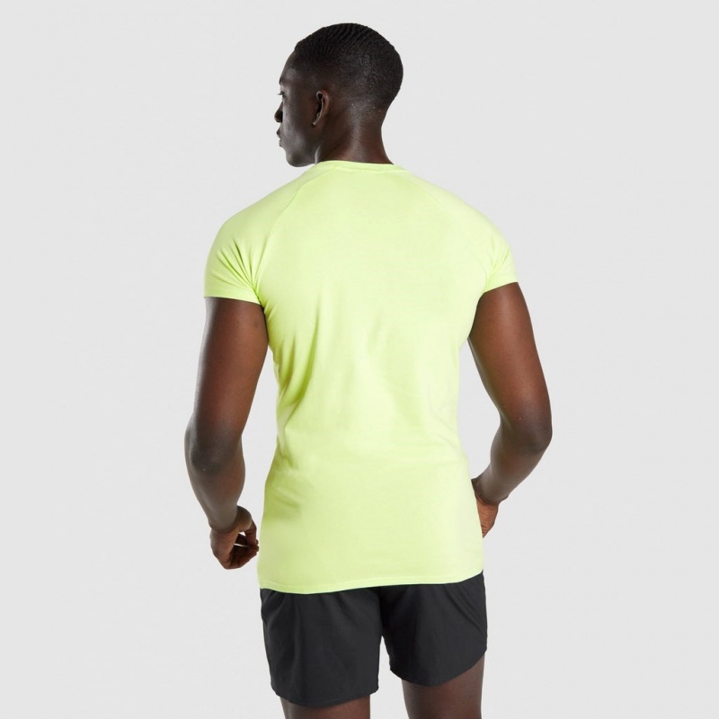 Camiseta Gymshark Apollo Verde | 54MYCWKAF