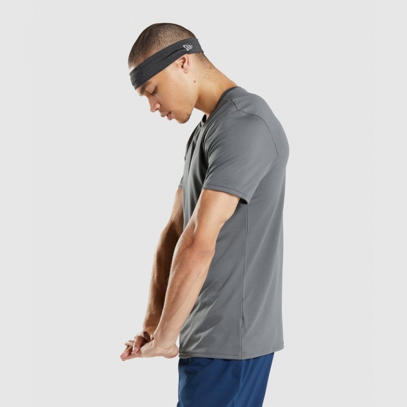 Camiseta Gymshark Arrival Charcoal | 59ZGPQFIC