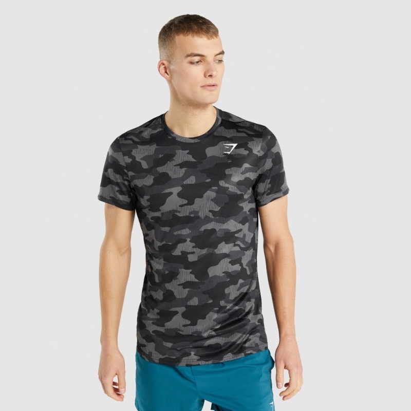 Camiseta Gymshark Arrival Gris | 51JMQKYET