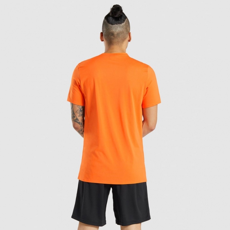 Camiseta Gymshark Arrival Naranjas | 16HWLNROG
