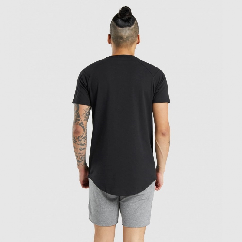Camiseta Gymshark Bold Negras Negras | 79TMISJHN
