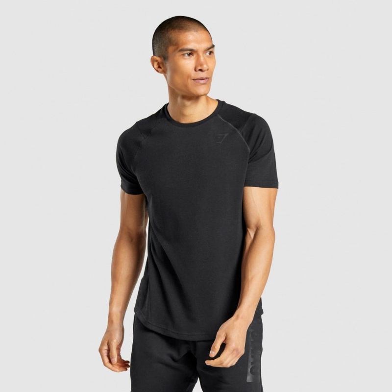 Camiseta Gymshark Bold Negras | 98HKFUWJT