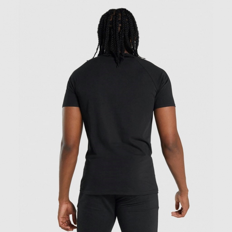 Camiseta Gymshark Critical 2.0 Negras | 89KINDLYV