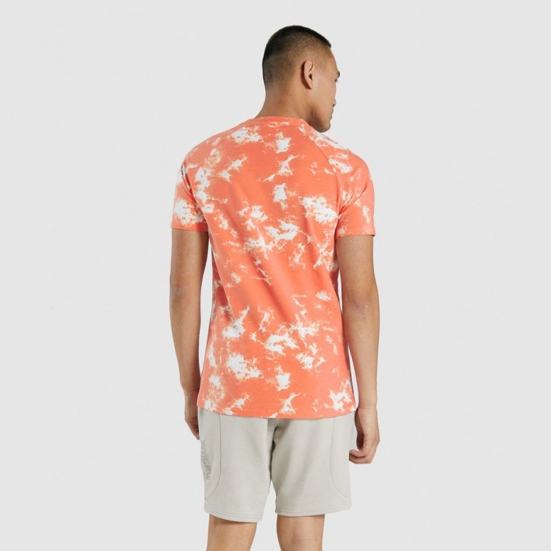 Camiseta Gymshark Restore Naranjas | 28YGTAJQI