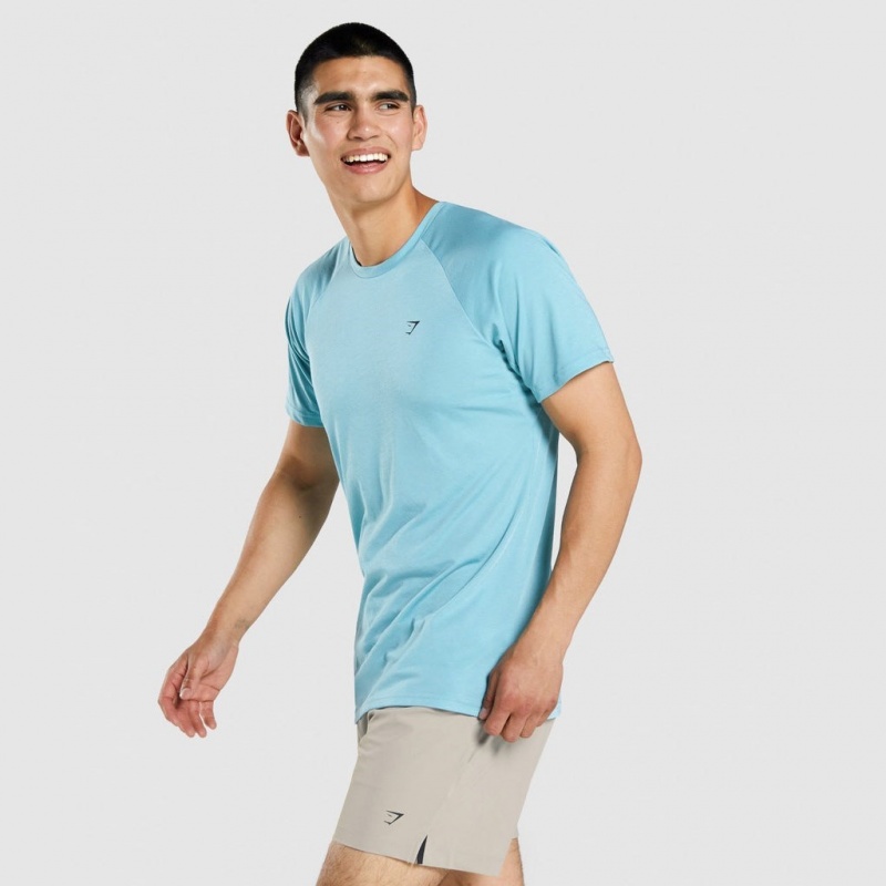 Camiseta Gymshark Studio Teal | 17VGXTYDH