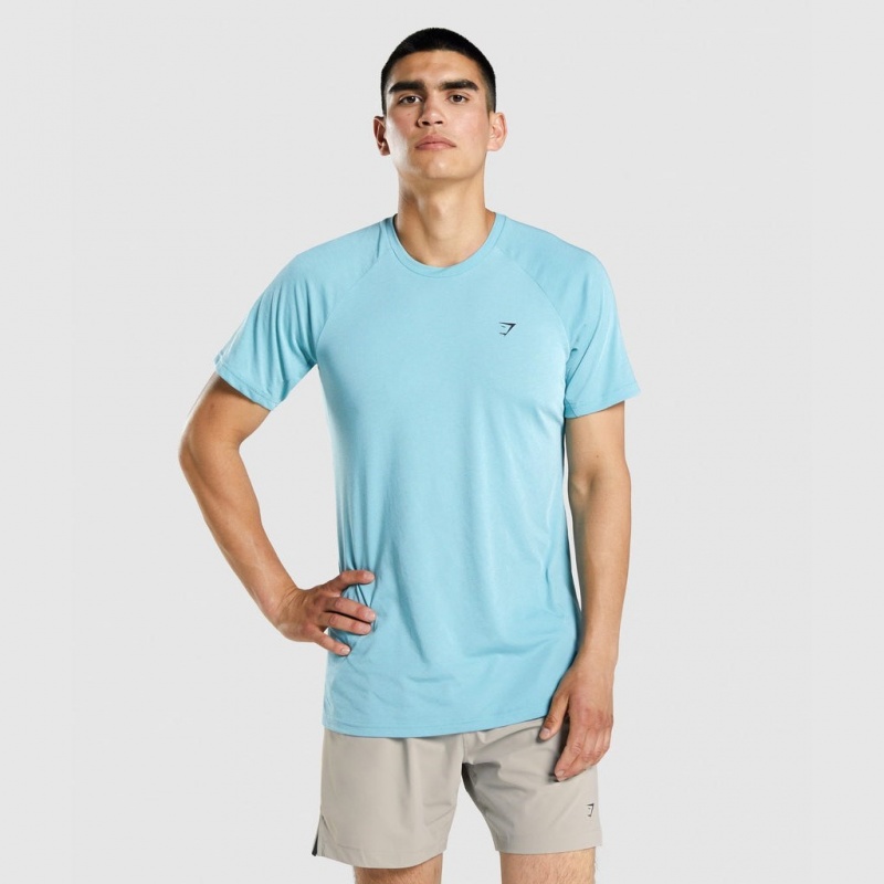 Camiseta Gymshark Studio Teal | 17VGXTYDH