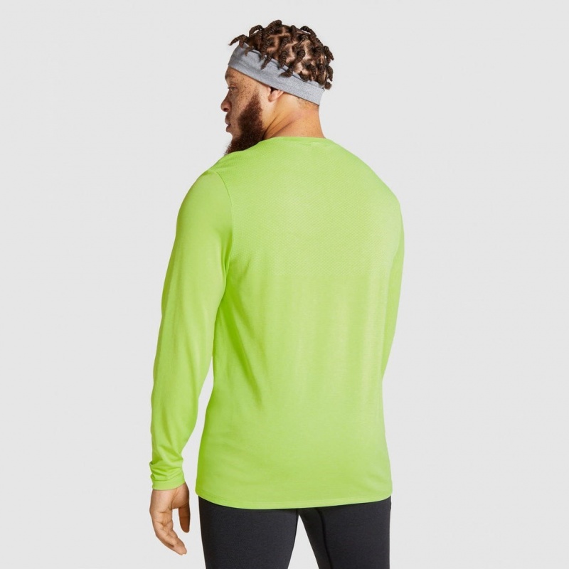 Camiseta Gymshark Vital Long Sleeve Verde | 10MPCAGHD