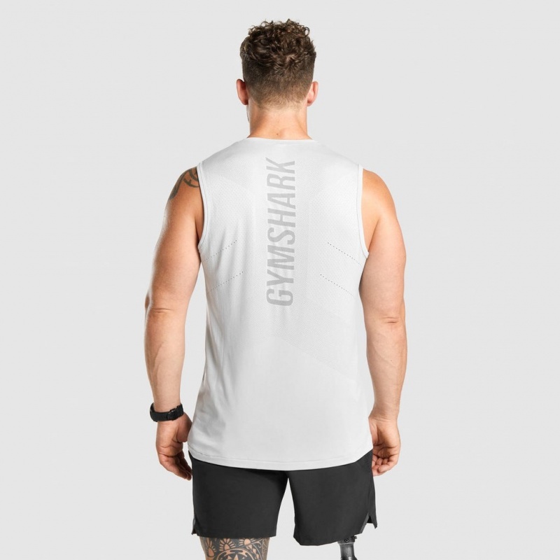 Camiseta Tirantes Gymshark Apex Seamless Gris Claro | 93NBHUREQ