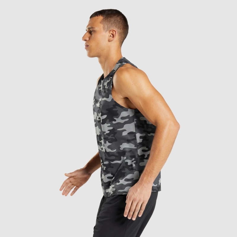 Camiseta Tirantes Gymshark Arrival Gris | 73DRWQLBI