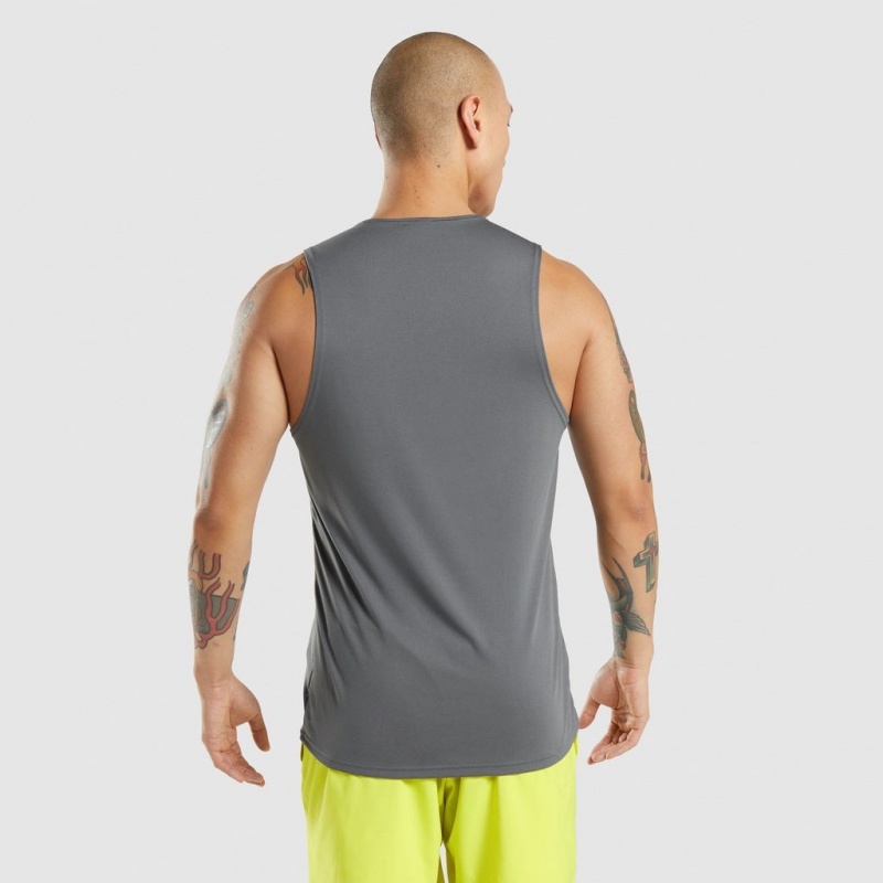 Camiseta Tirantes Gymshark Arrival Gris | 74EQDYPCV