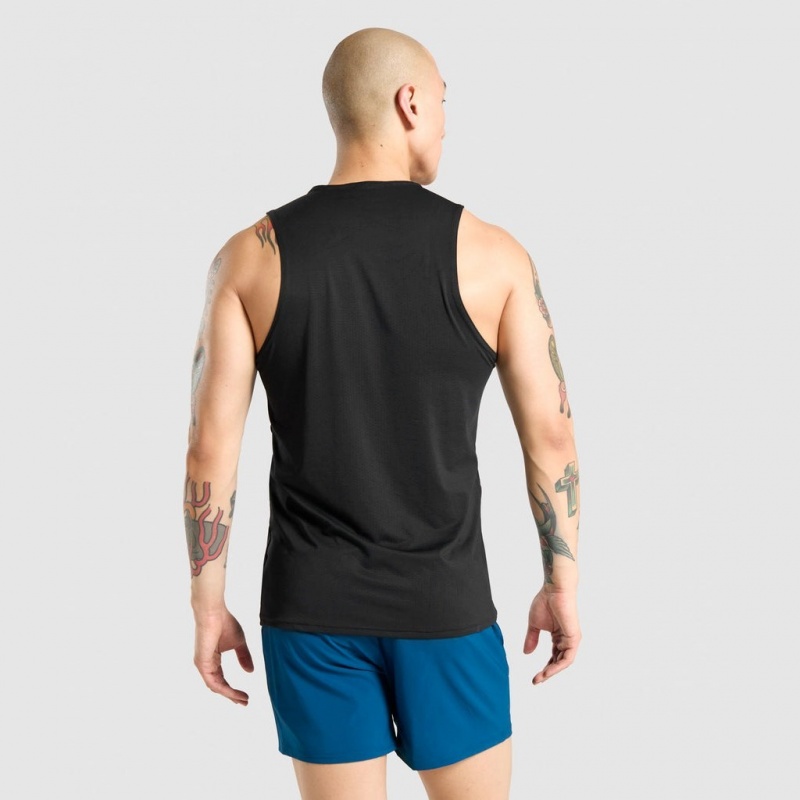 Camiseta Tirantes Gymshark Arrival Negras | 89ONFQCHL