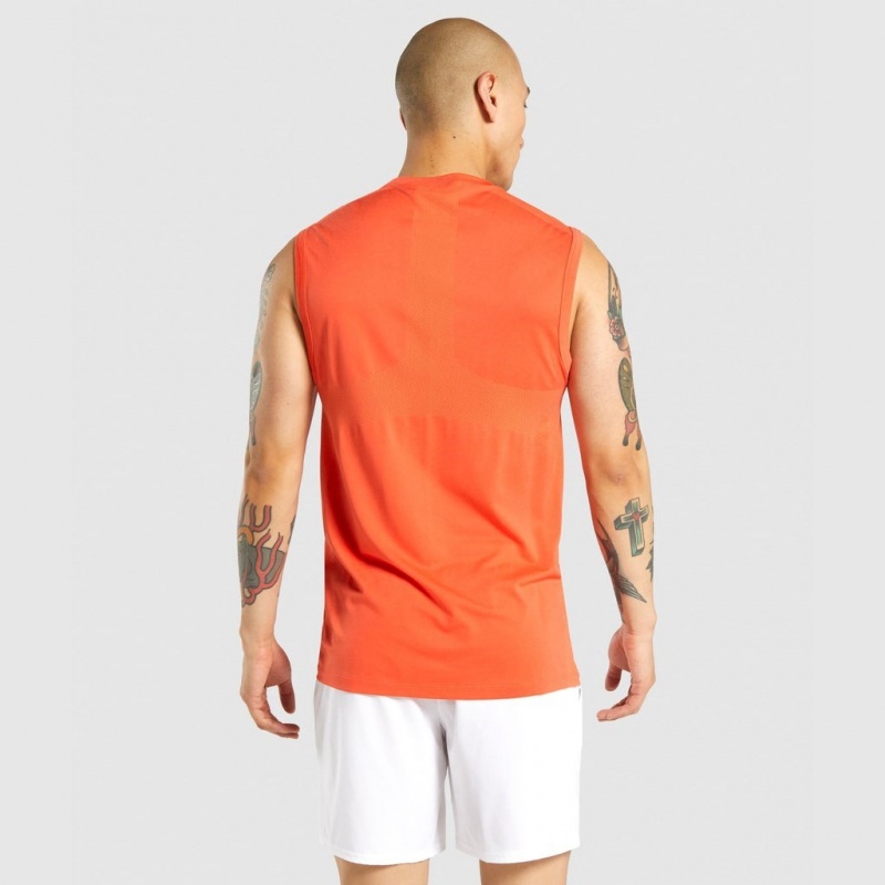 Camiseta Tirantes Gymshark Regulate Entrenamiento Naranjas | 16PHBDQSJ