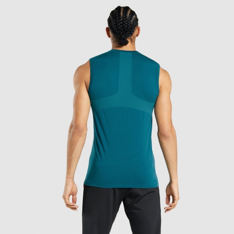 Camiseta Tirantes Gymshark Regulate Entrenamiento Teal | 50ZBDNOJX