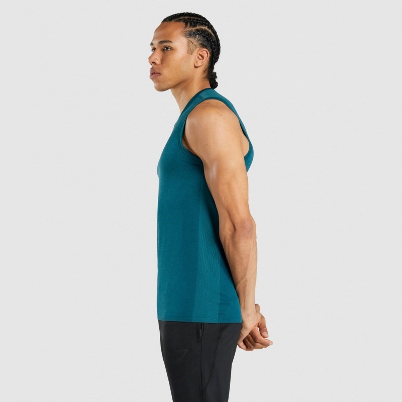 Camiseta Tirantes Gymshark Regulate Entrenamiento Teal | 50ZBDNOJX