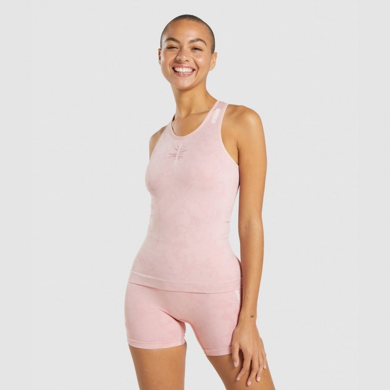Chaleco Gymshark Adapt Camo Seamless Rosas Claro | 29PFABGLN