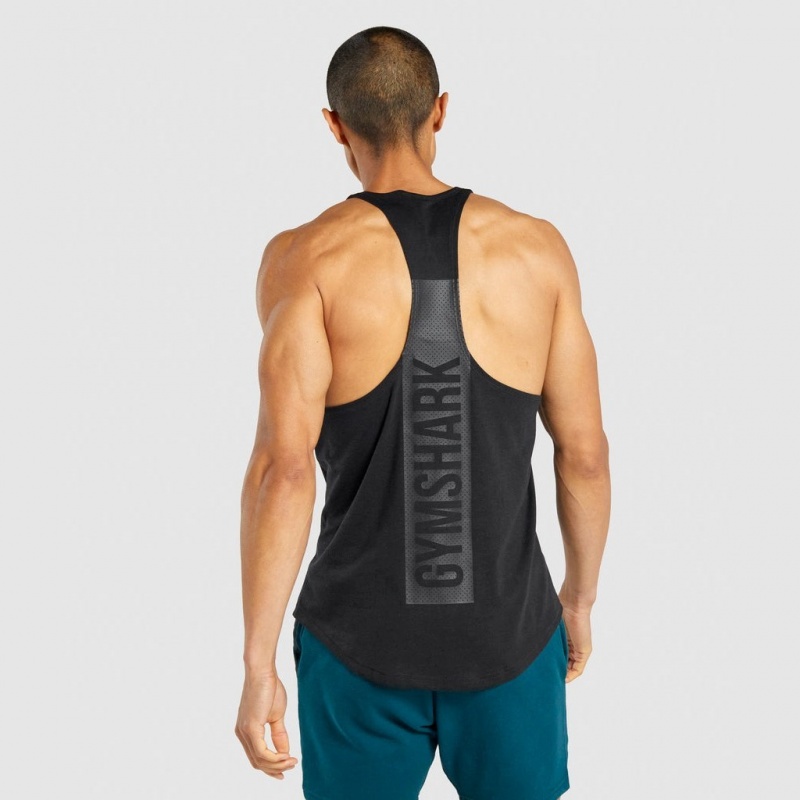 Chaleco Gymshark Bold Stringer Negras | 02DKBIOUF