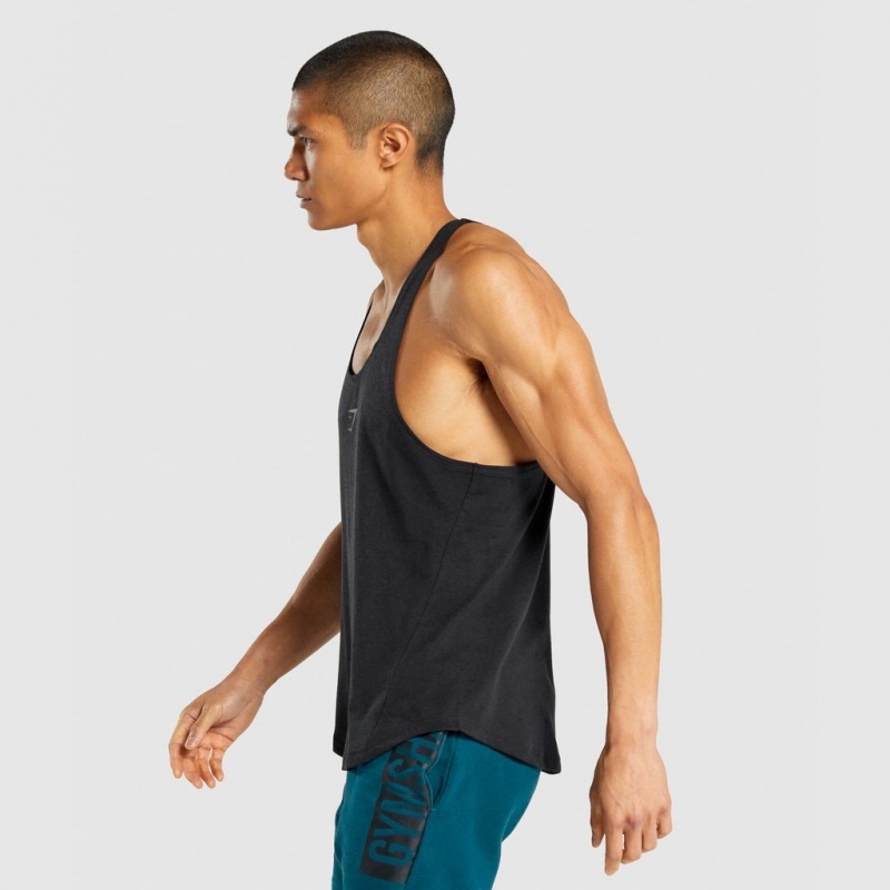 Chaleco Gymshark Bold Stringer Negras | 02DKBIOUF