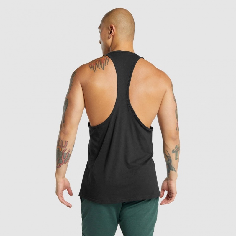 Chaleco Gymshark Critical 2.0 Stringer Negras | 72MFDQCSJ
