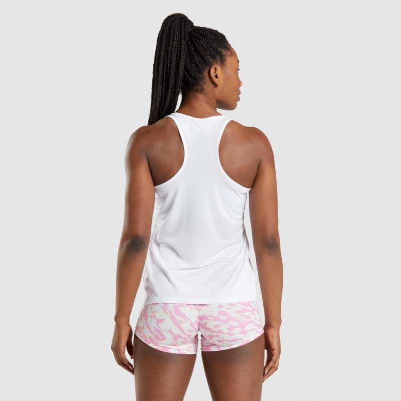 Chaleco Gymshark Entrenamiento Blancas | 54TJZUPBO