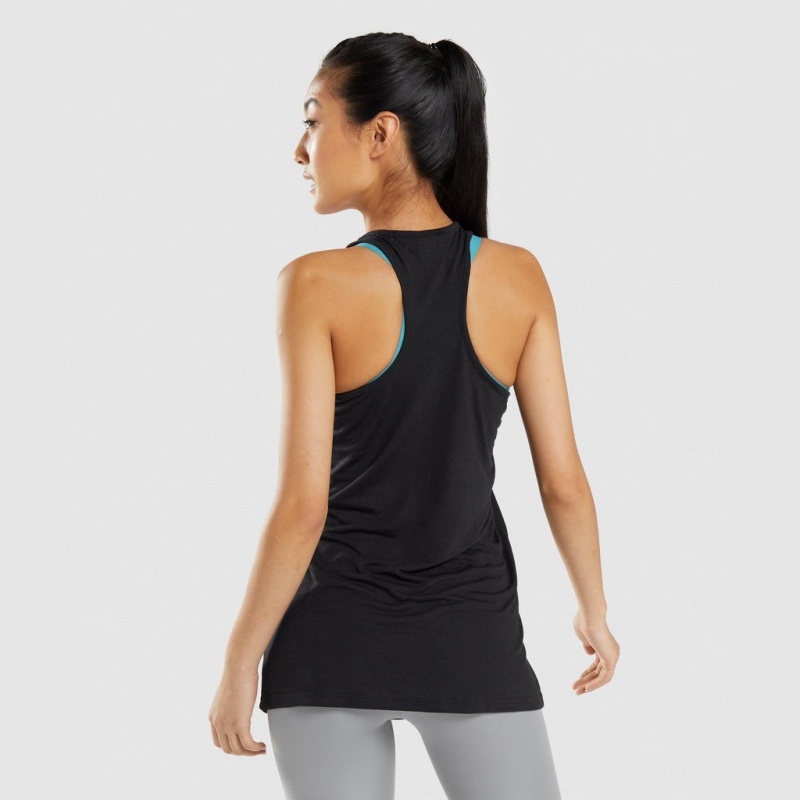 Chaleco Gymshark Entrenamiento Oversized Negras | 31EIONHJC
