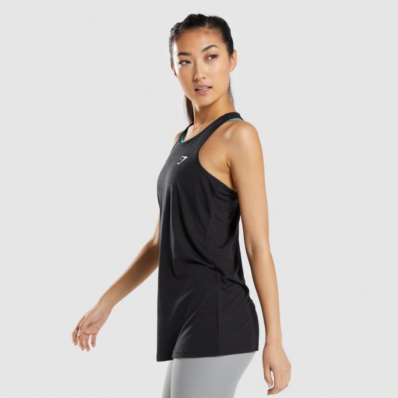 Chaleco Gymshark Entrenamiento Oversized Negras | 31EIONHJC