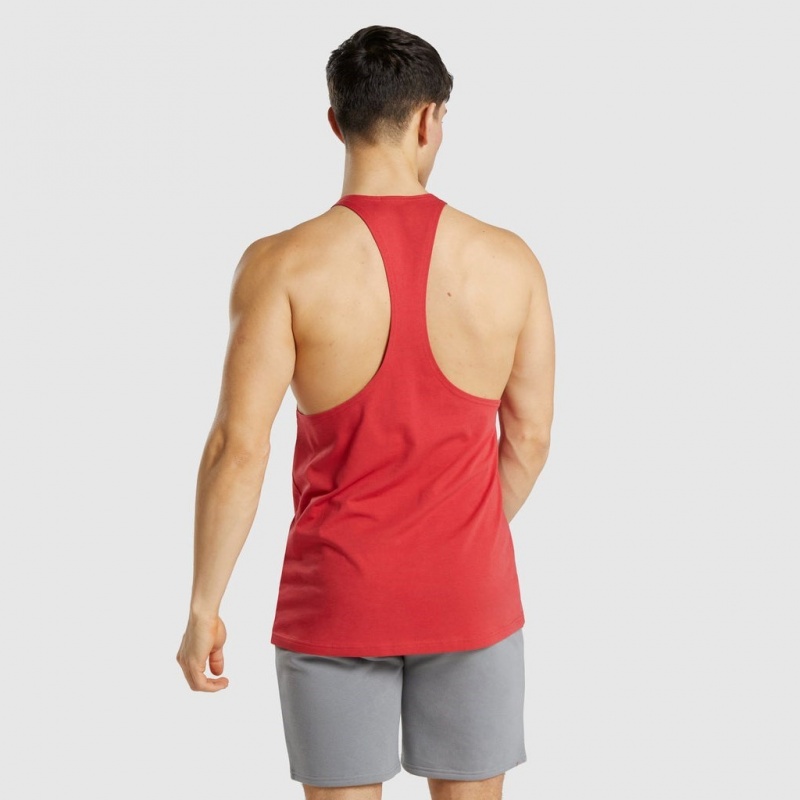 Chaleco Gymshark Legacy Stringer Rojas | 60DGKXIUV