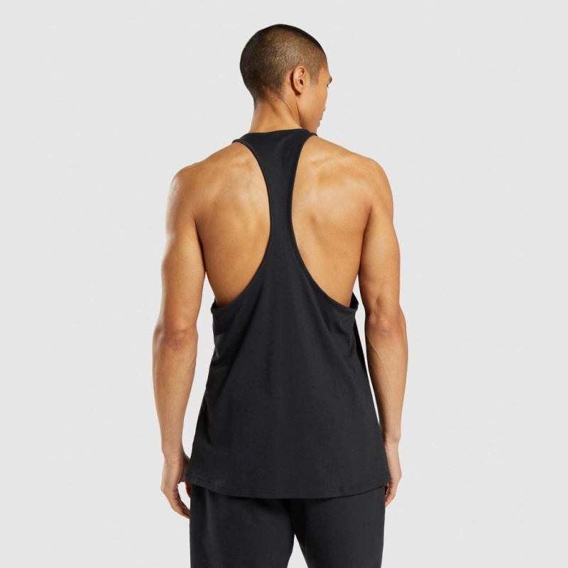 Chaleco Gymshark Sharkhead Infill Stringer Negras | 90VKXPLZJ