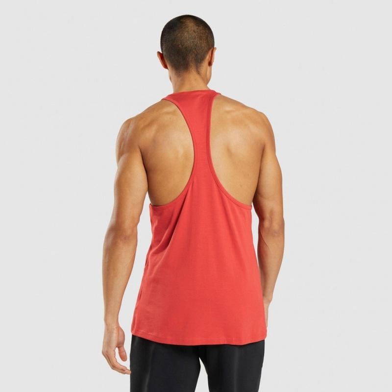 Chaleco Gymshark Sharkhead Infill Stringer Rojas | 40WTILUPA