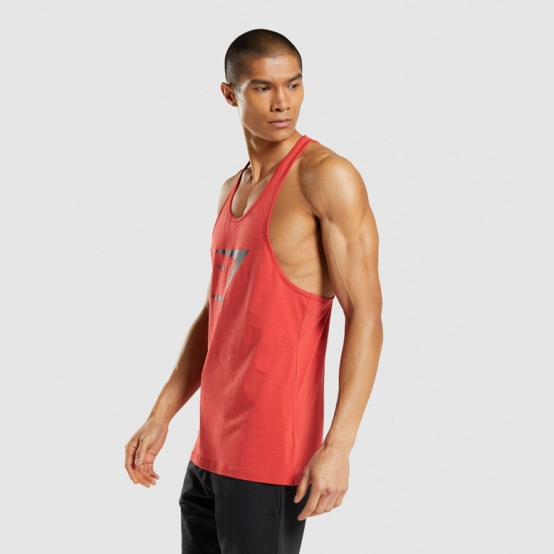 Chaleco Gymshark Sharkhead Infill Stringer Rojas | 40WTILUPA