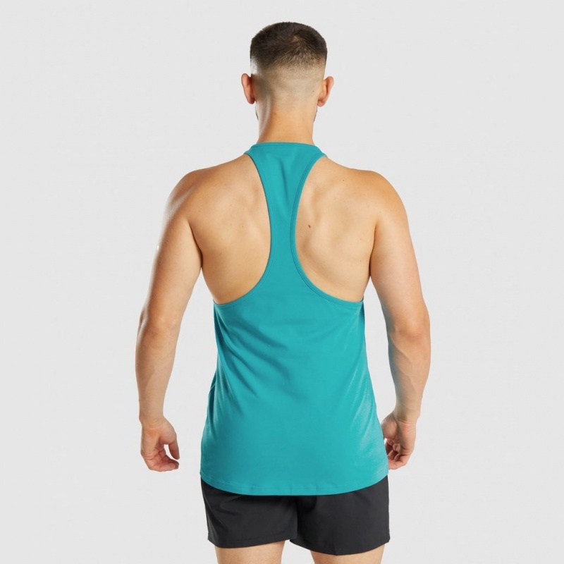 Chaleco Gymshark Sharkhead Infill Stringer Azules | 31TOXPEGQ