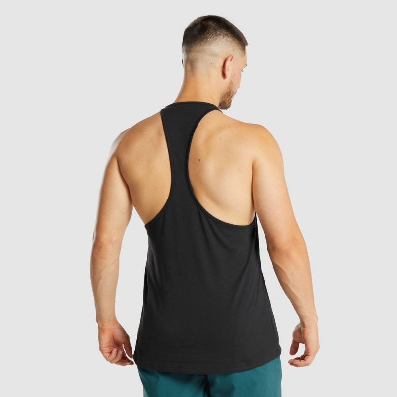 Chaleco Gymshark Sharkhead Infill Stringer Negras | 03ZUHXLVC